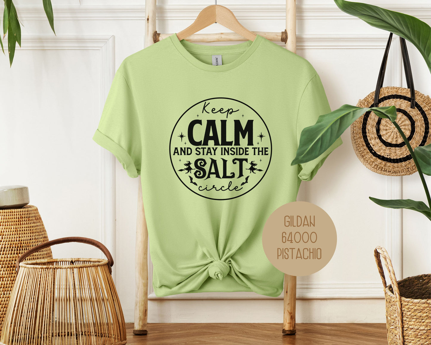 Keep Calm and Stay Inside Salt Circle Shirt