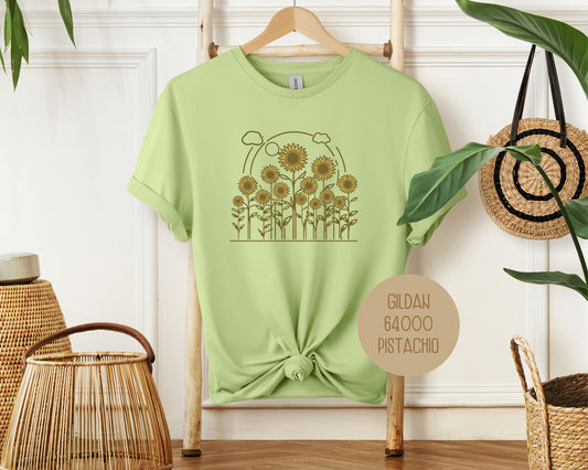 Vintage Sunflower Cottagecore Shirt