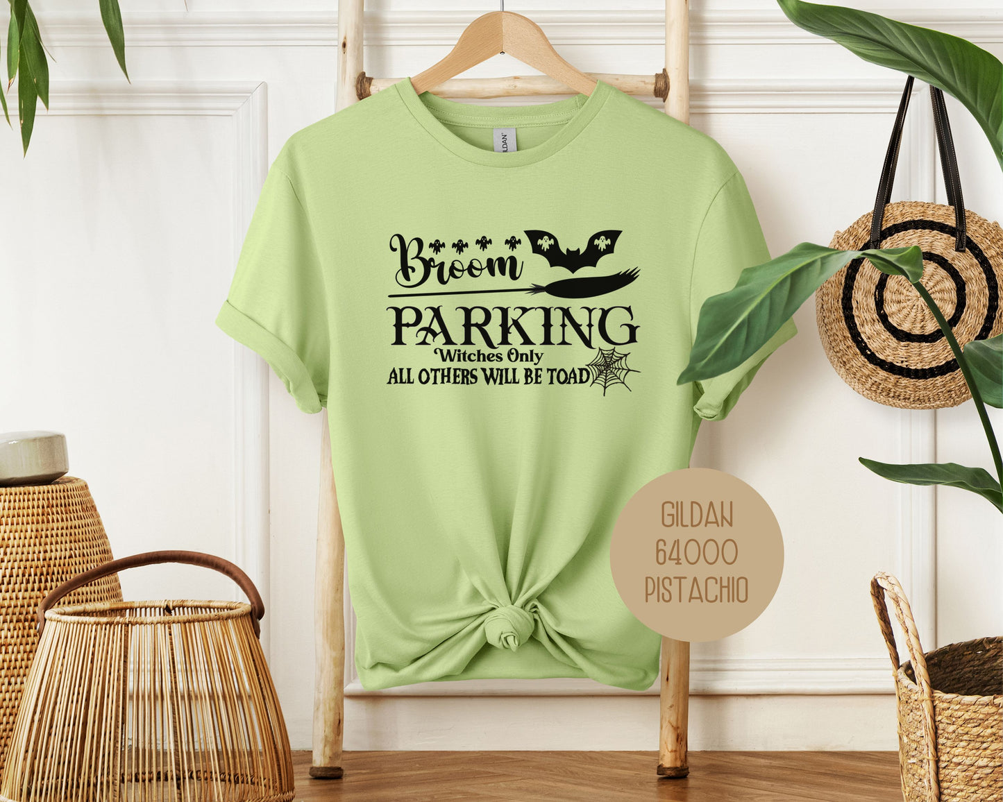 Broom Parking Witches Only All Others Will Be Toad Shirt