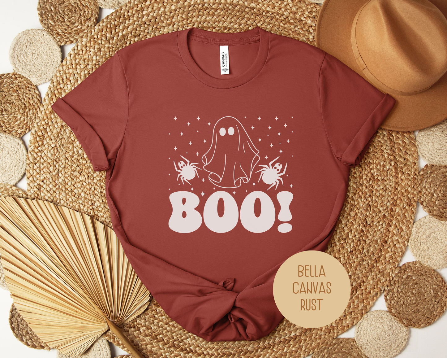 Ghost Boo Spiders Shirt