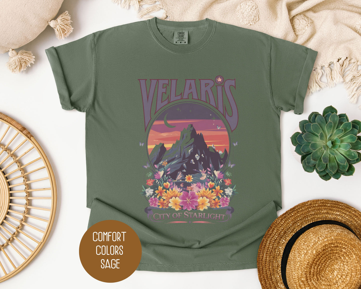 Velaris City of Starlight Comfort Colors Shirt