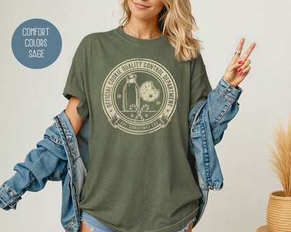 Official Cookie Quality Control Department Comfort Colors Shirt T-Shirt  CreativeSpecialTs