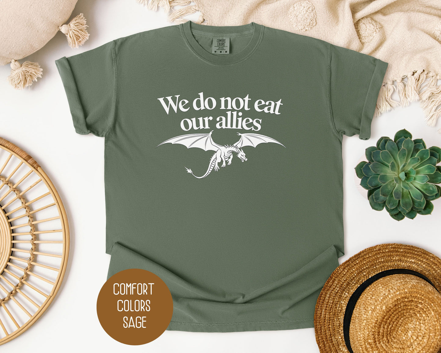 We Do Not Eat Our Allies Comfort Colors Shirt