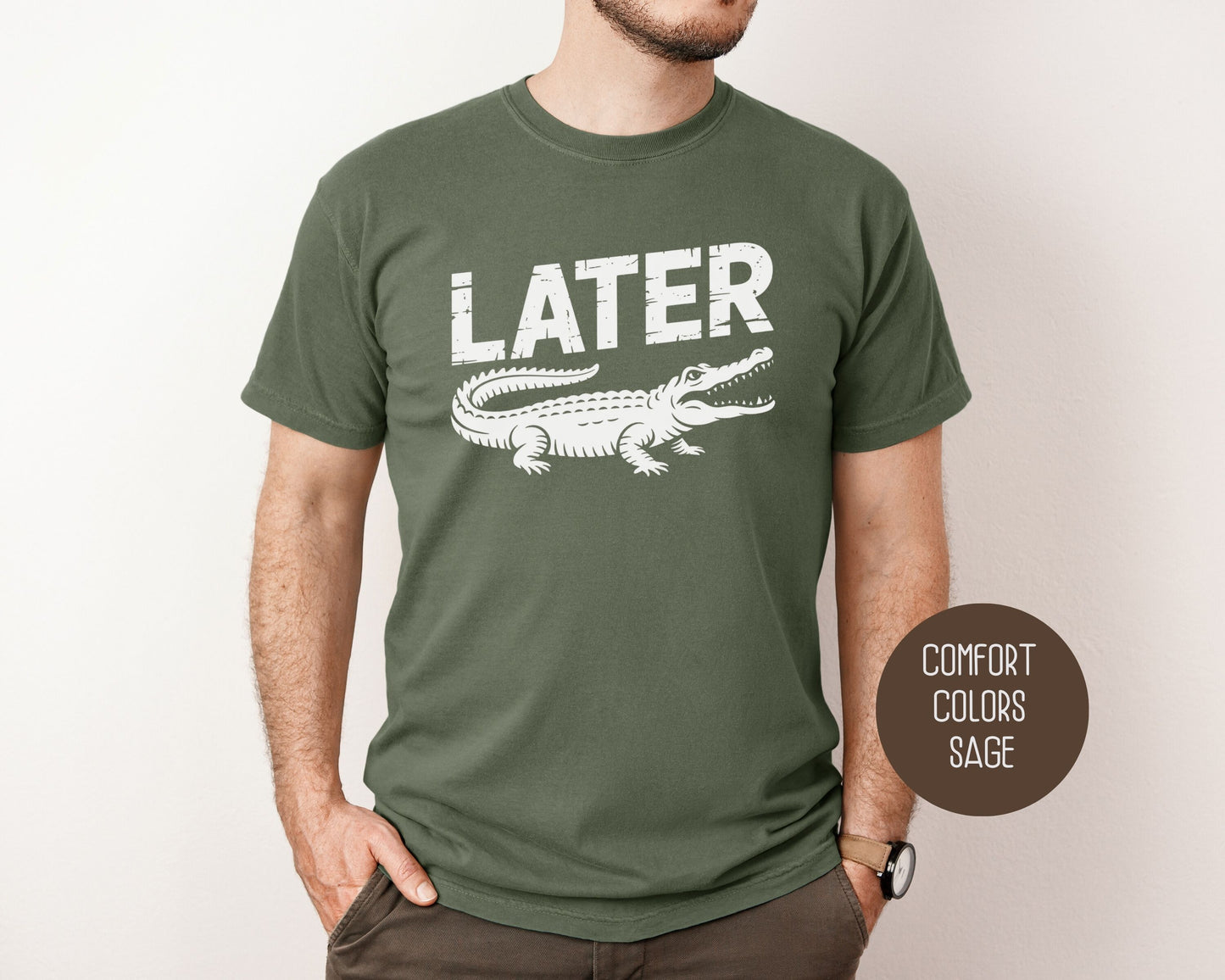 Lator Gator Comfort Colors Shirt T-Shirt  CreativeSpecialTs