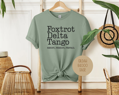 Foxtrot Delta Tango Shirt