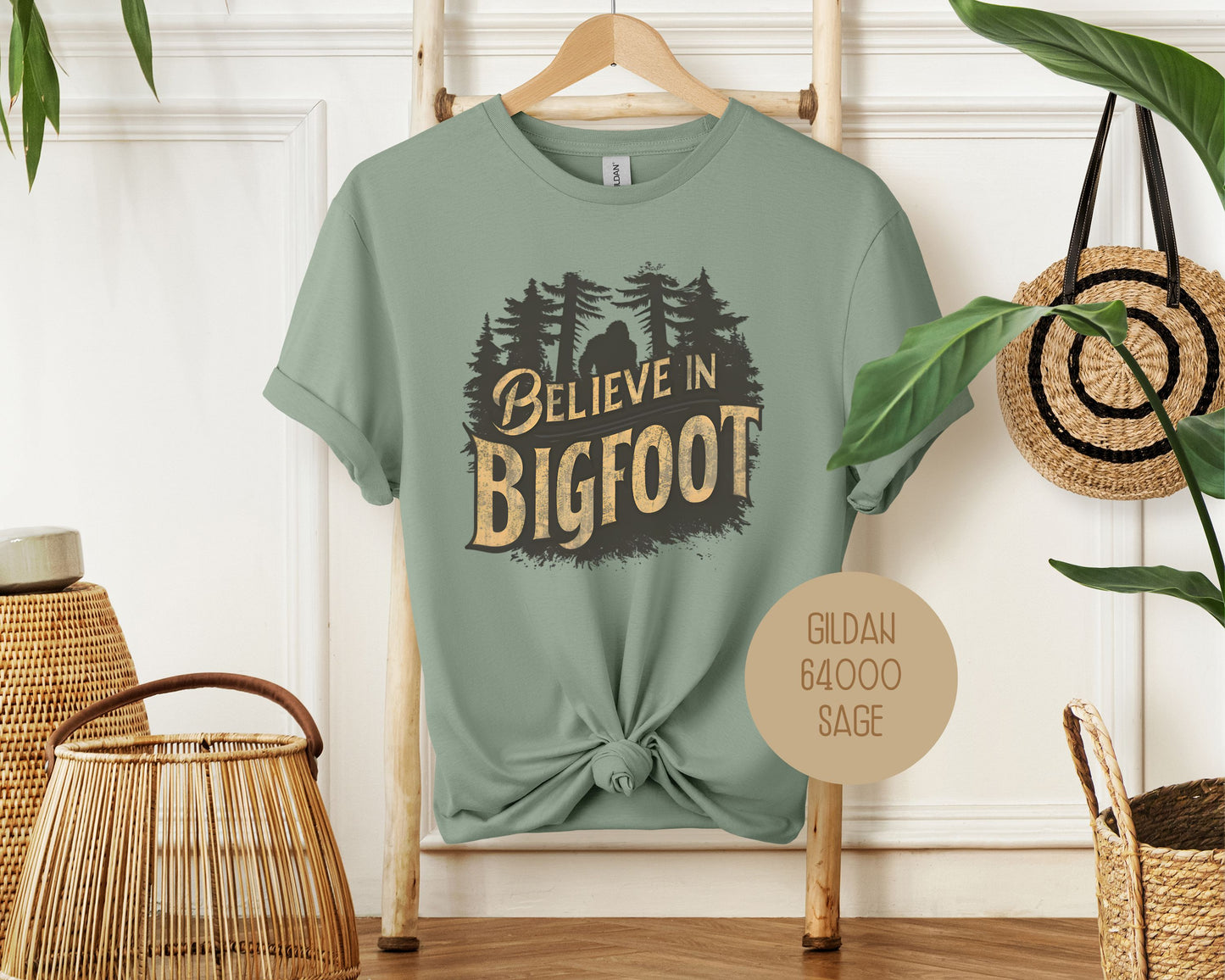 I Believe in Bigfoot Shirt