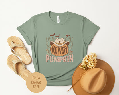 Howdy Pumpkin Western Shirt