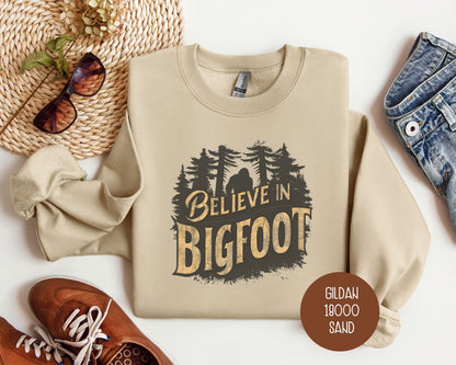 I Believe in Bigfoot Sweatshirt