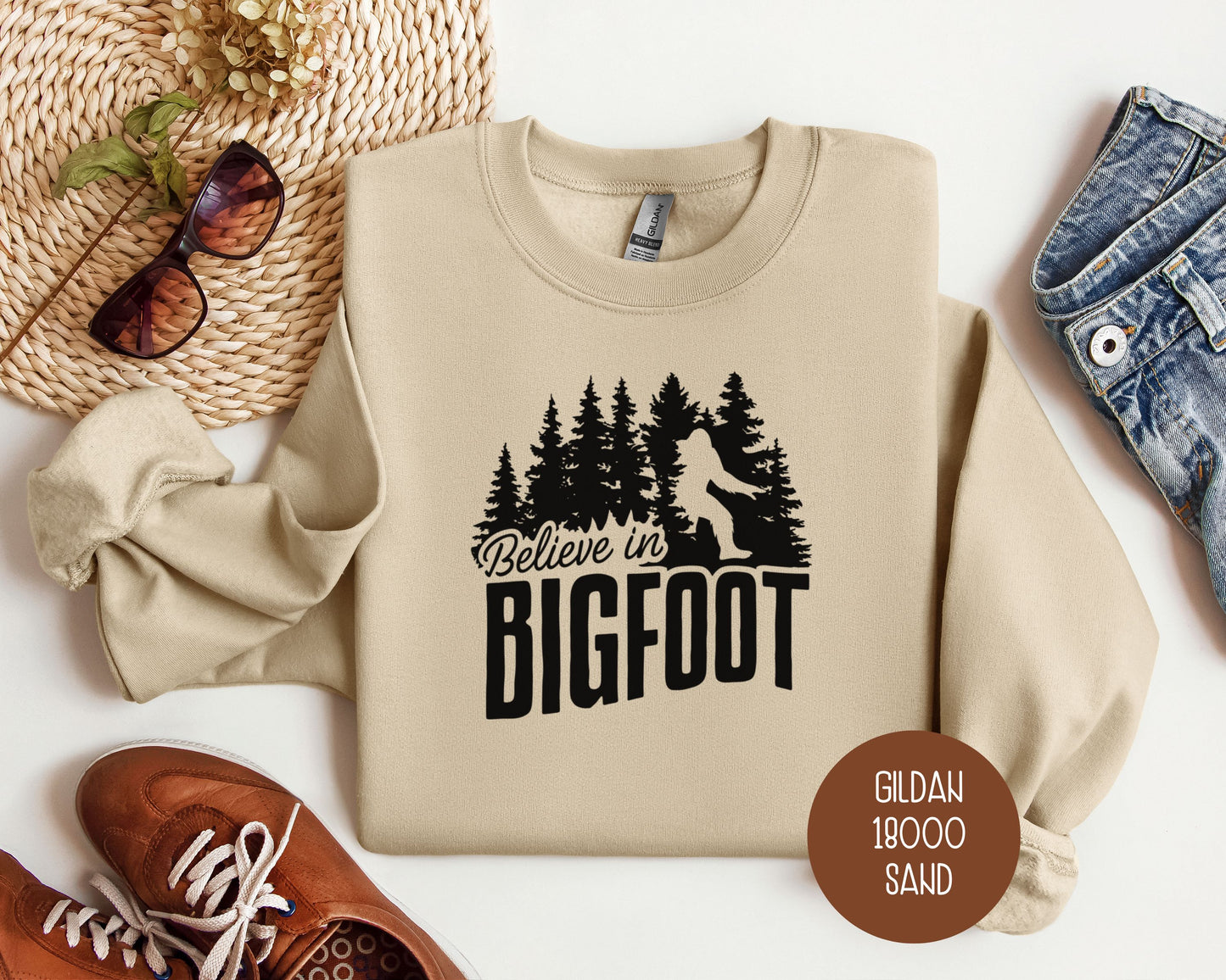 Believe in Bigfoot Sweatshirt