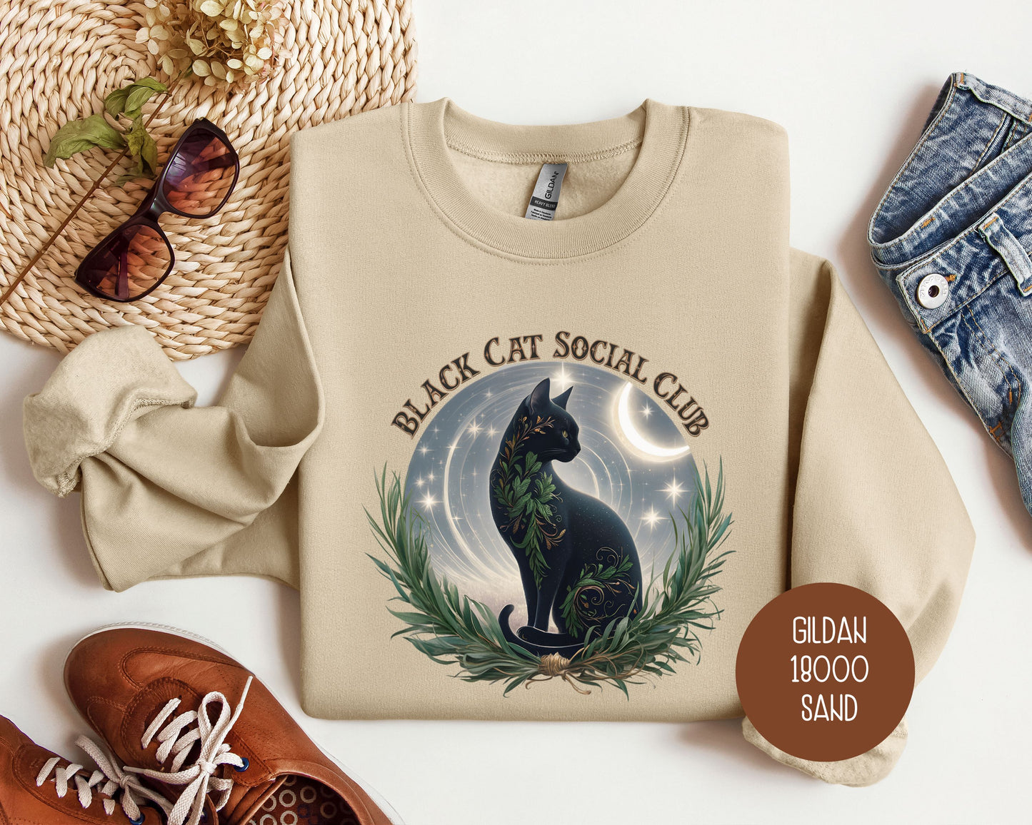 Black Cat Social Club Sweatshirt