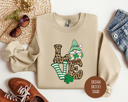 Lucky Love Gnome Sweatshirt