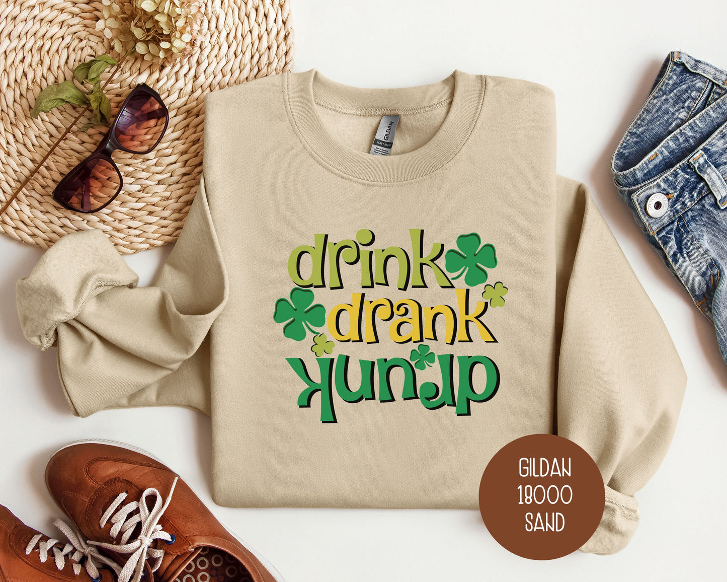 Drink Drank Drunk Sweatshirt