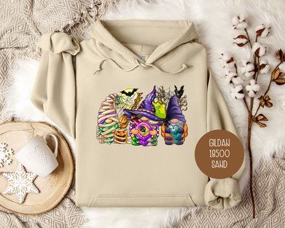 Fall Halloween Gnomes Hoodie