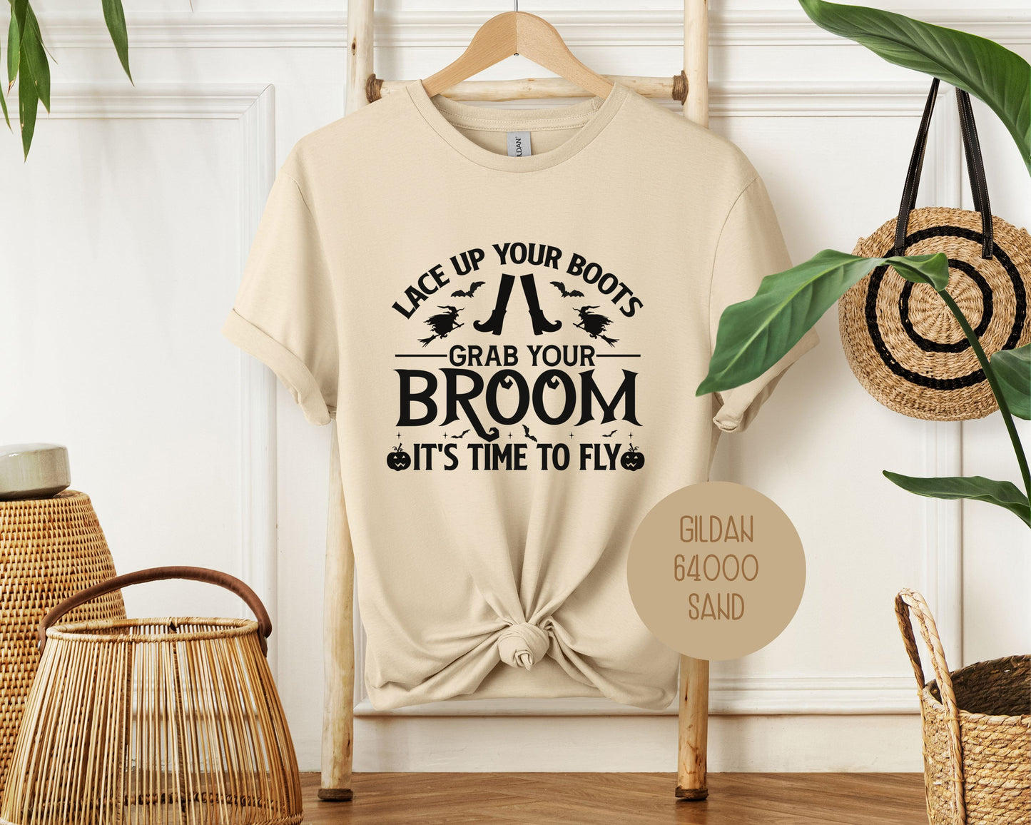 It's Time To  Fly Witches Broom Only Shirt