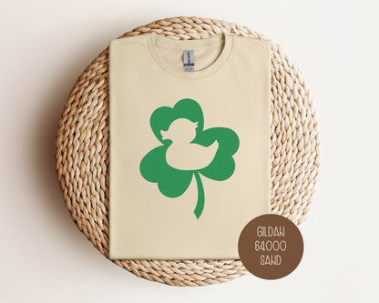 Lucky Duck St. Patrick's Day Shamrock Shirt