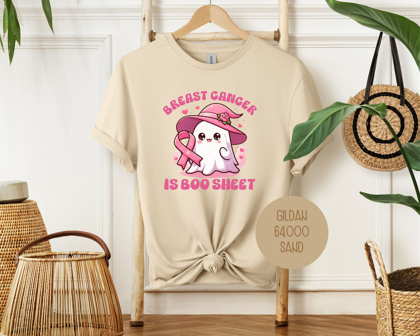 Breast Cancer Is Boo Sheet Shirt