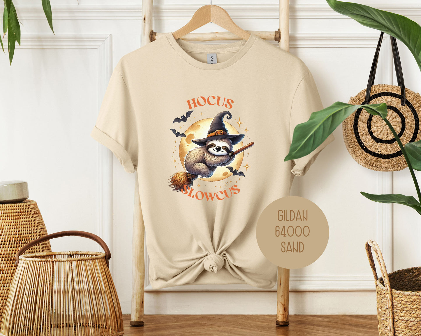 Hocus Slocus Sloth Halloween Shirt