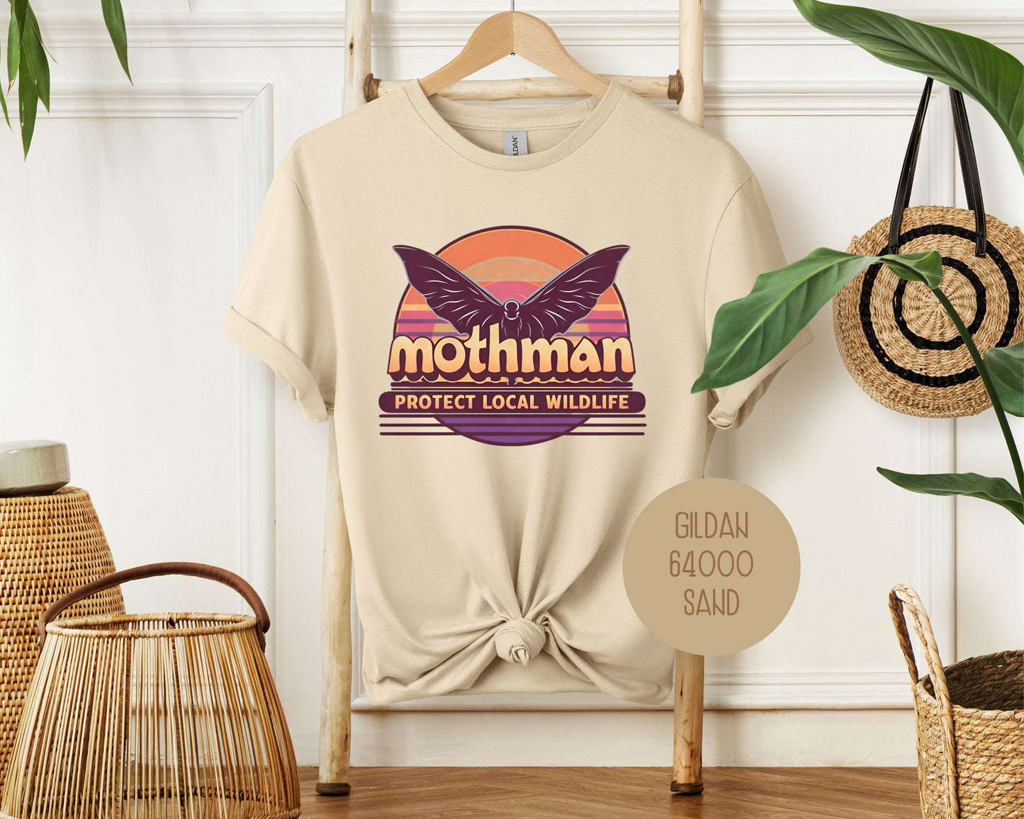 Mothman Protect Local Wildlife Shirt