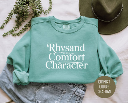 Rhysand is My Comfort Character Comfort Colors Sweatshirt