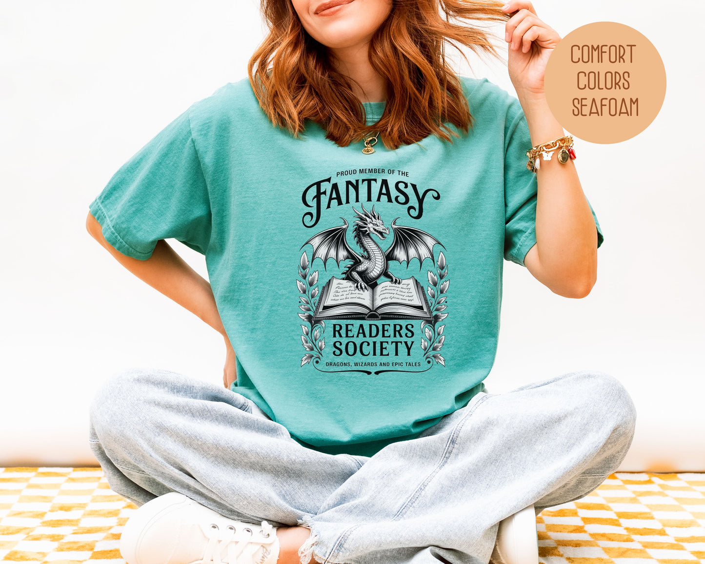Proud Member of the Fantasy Readers Society Comfort Colors Shirt