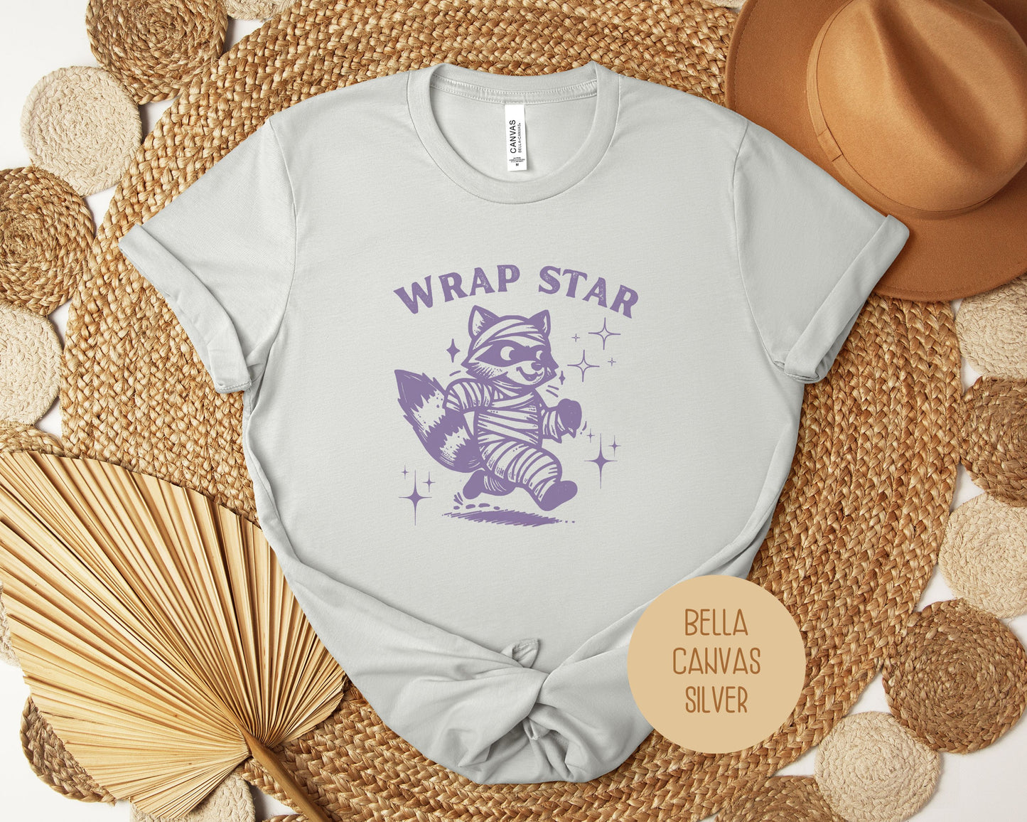 Wrap Star Mummy Raccoon Shirt