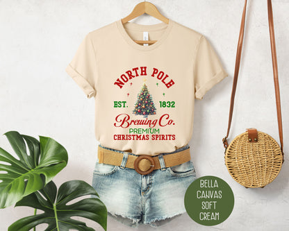 North Pole Brewing Co Christmas Holiday Shirt