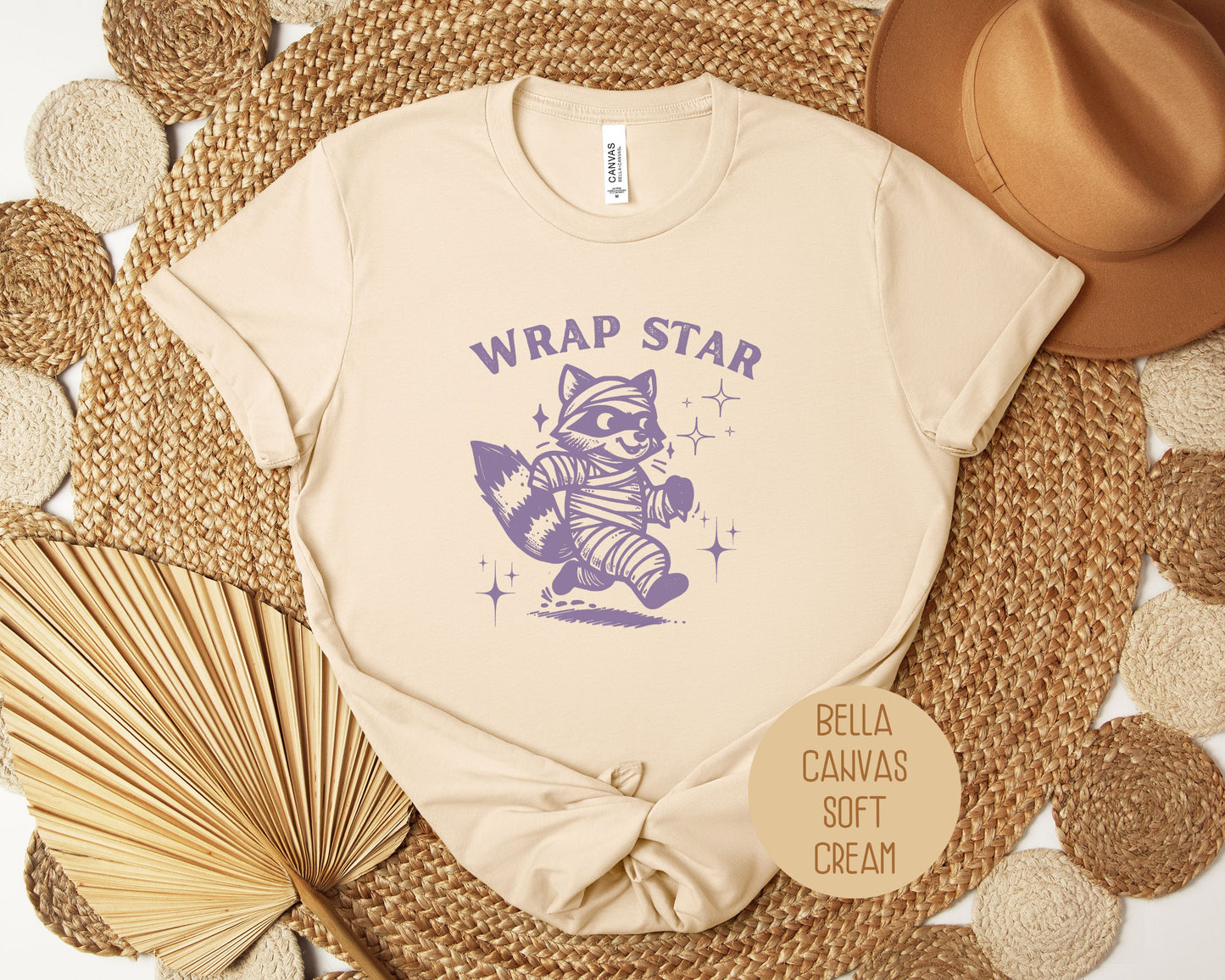 Wrap Star Mummy Raccoon Shirt