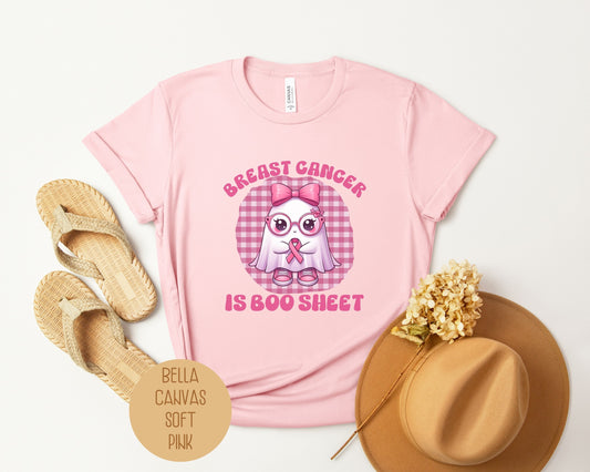 Breast Cancer Is Boo Sheet Shirt