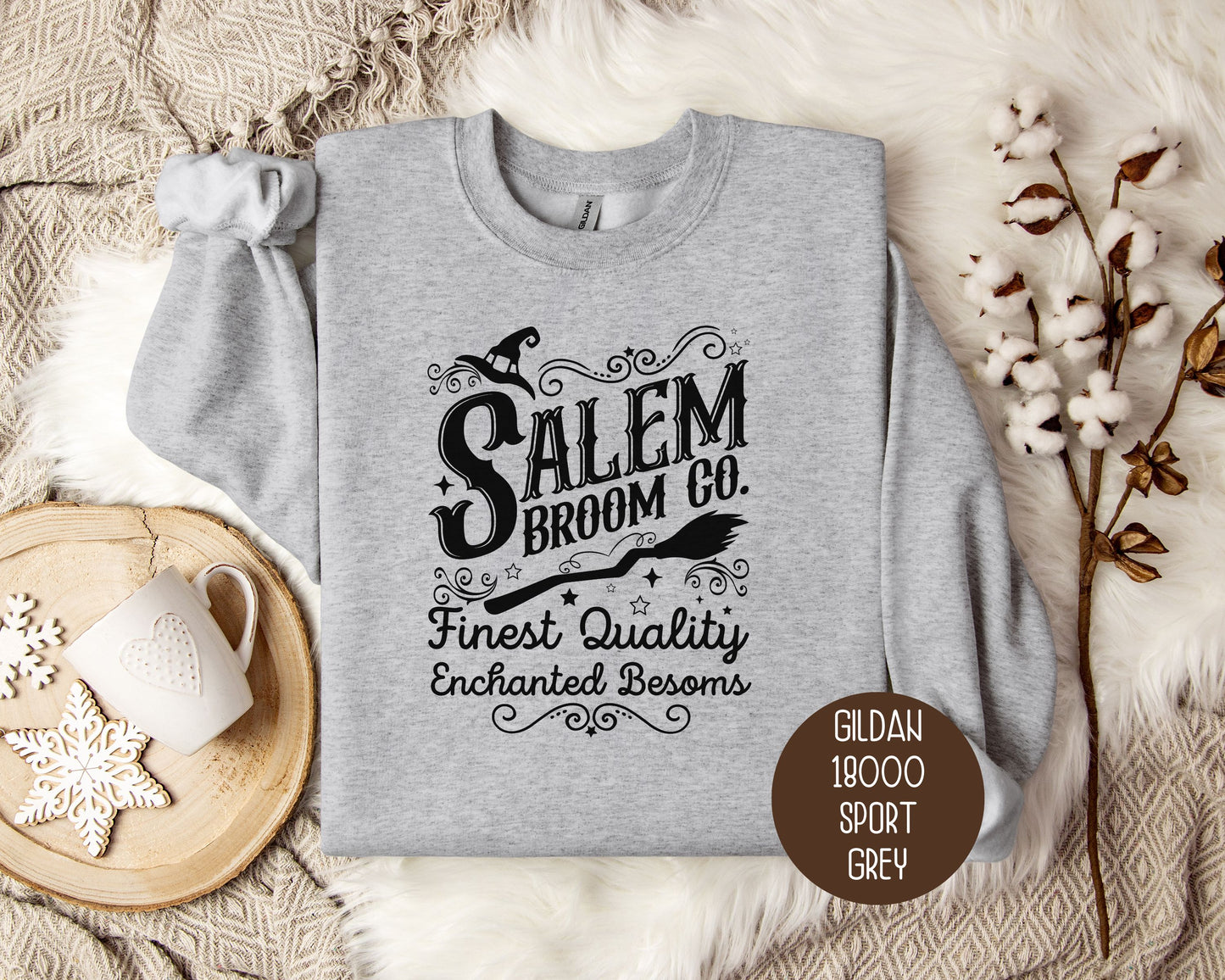 Salem Broom Company Witch Trials Sweatshirt