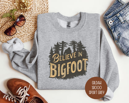 I Believe in Bigfoot Sweatshirt