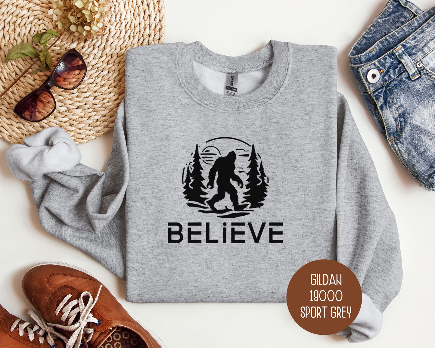 Believe Bigfoot Sweatshirt