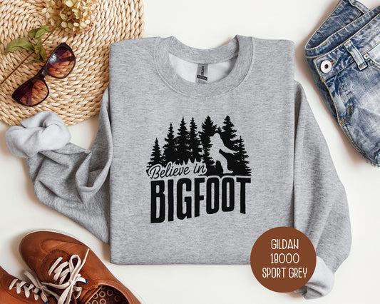 Believe in Bigfoot Sweatshirt