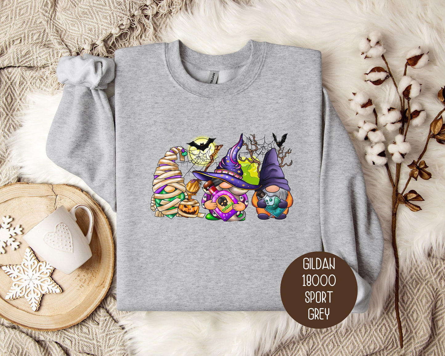 Fall Halloween Gnomes Sweatshirt