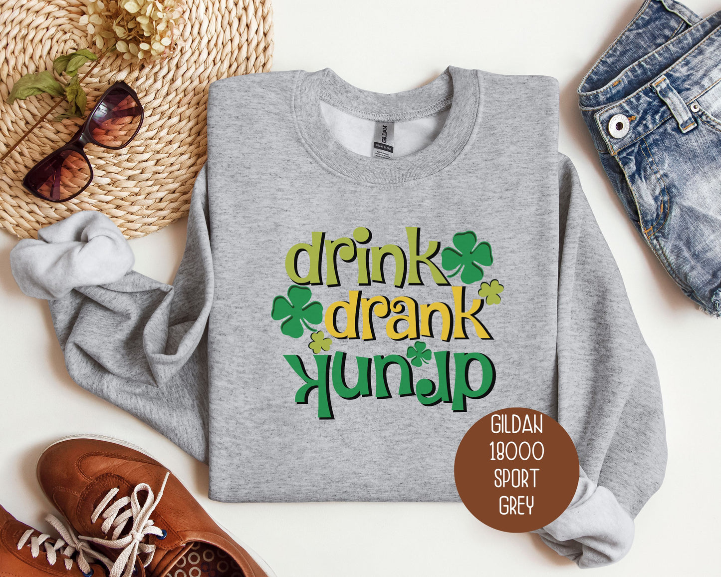 Drink Drank Drunk Sweatshirt