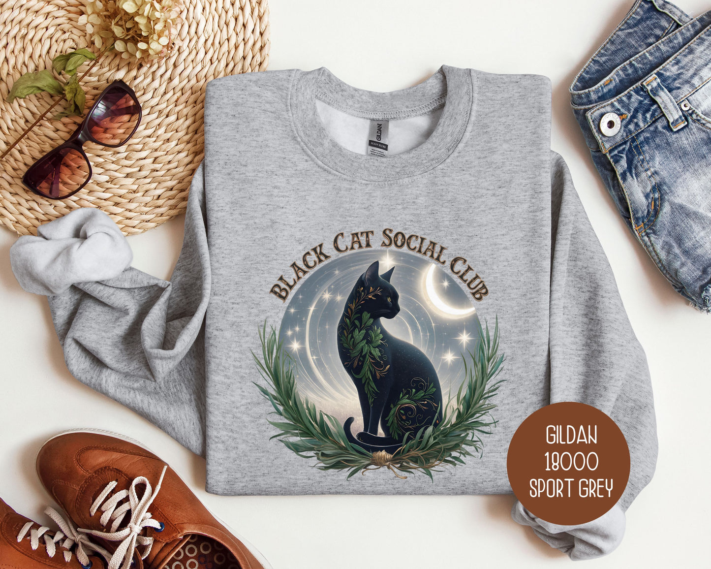 Black Cat Social Club Sweatshirt