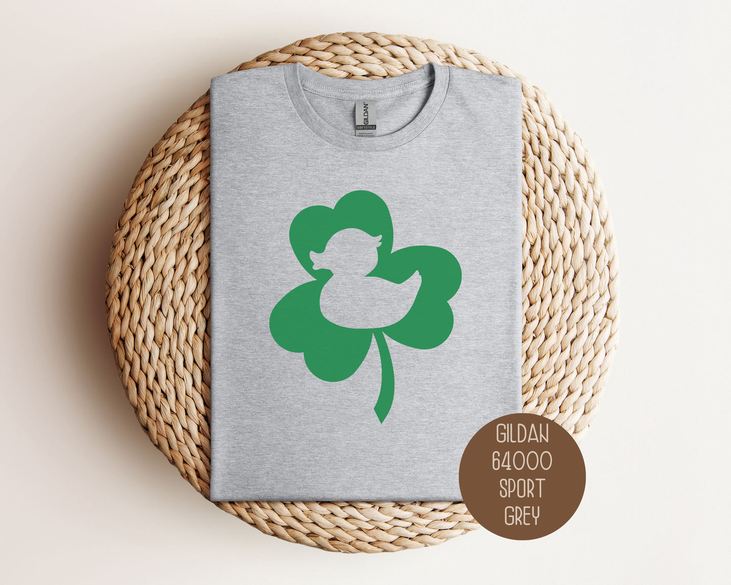 Lucky Duck St. Patrick's Day Shamrock Shirt