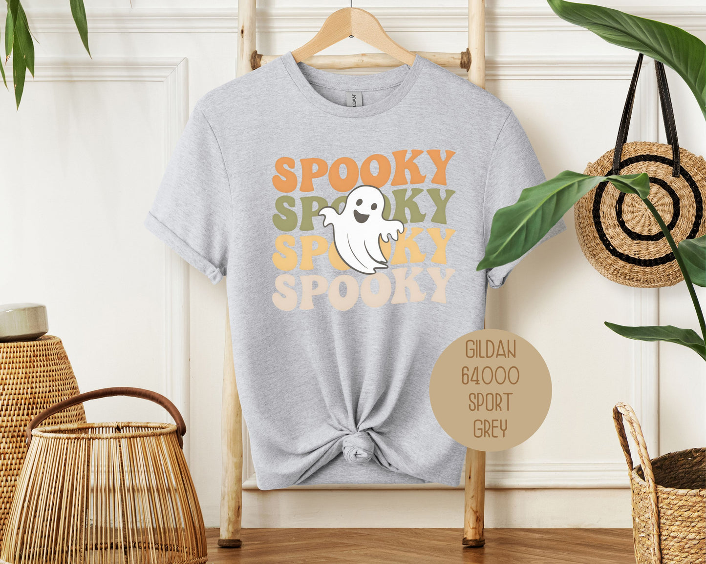 Spooky Halloween Retro Ghost Shirt