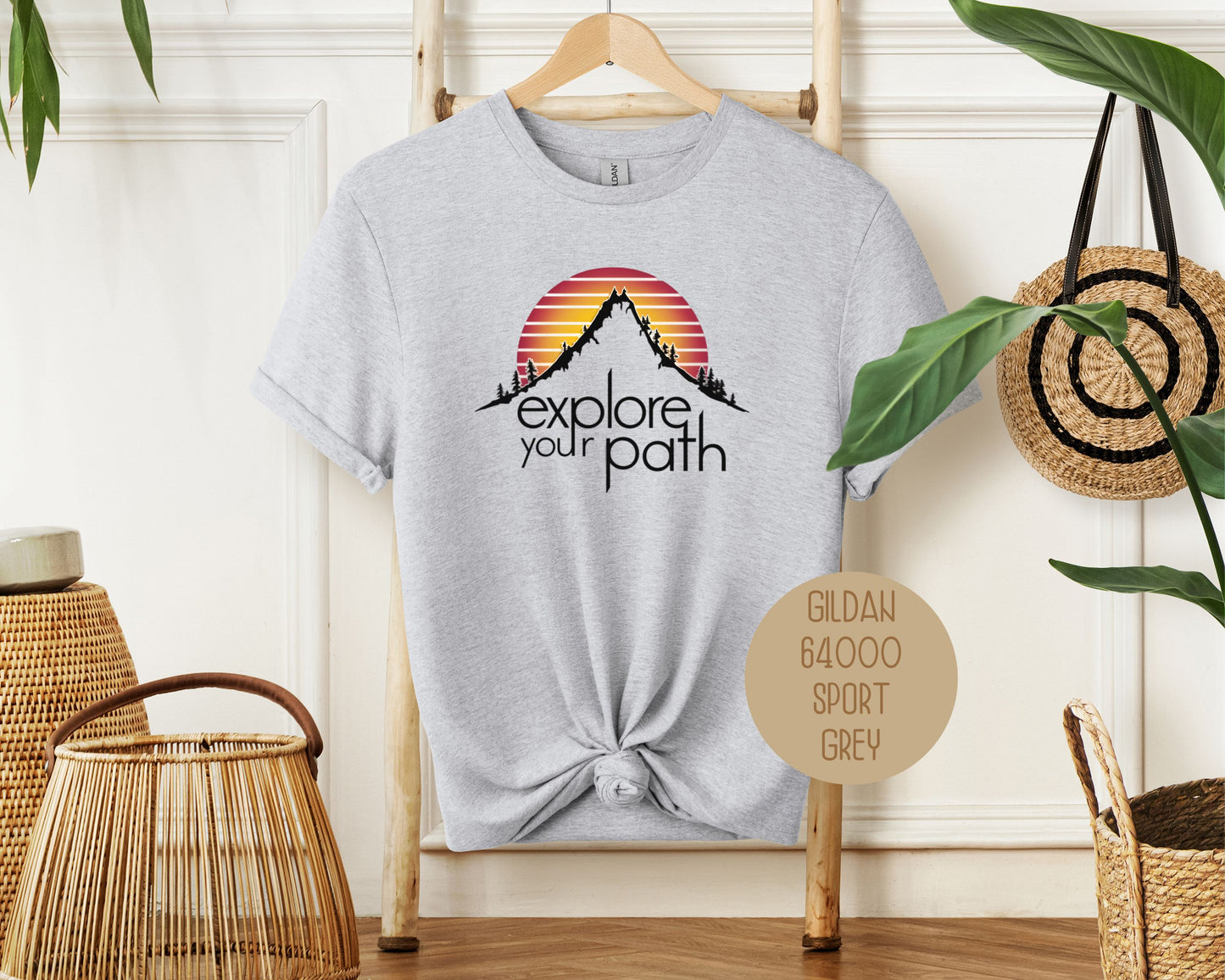 Explore Your Path Vintage Hiking Shirt