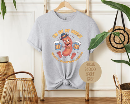 I'm On My Wurst Behavior and Don't Give Schnitzel Oktoberfest Shirt