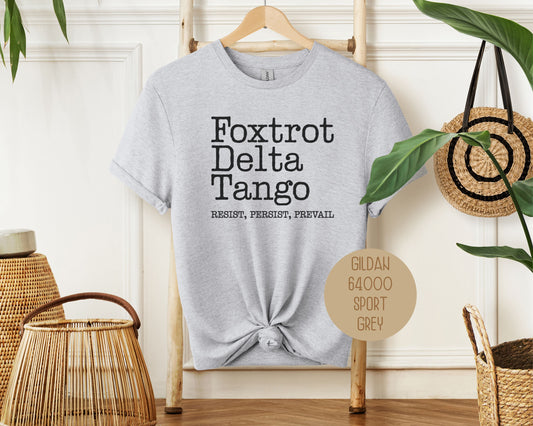 Foxtrot Delta Tango Shirt