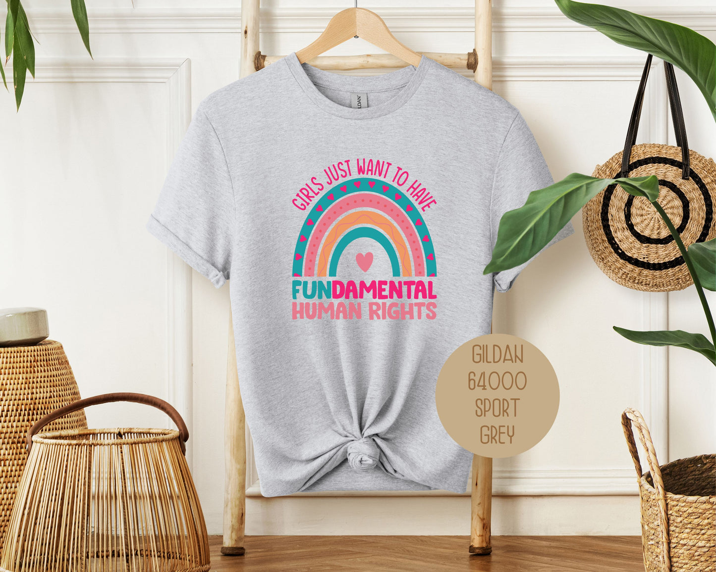 Girls Just Wanna Have Fundamental Human Rights Shirt