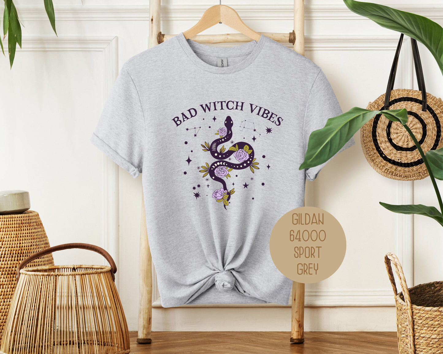 Bad Witch Vibes Halloween Shirt