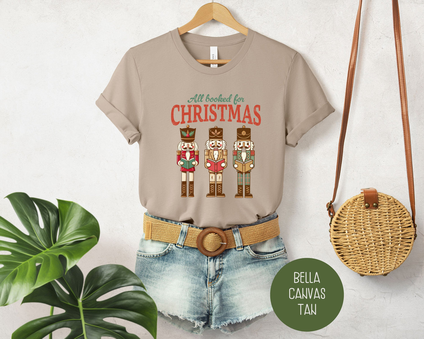 All Booked for Christmas Holiday Shirt