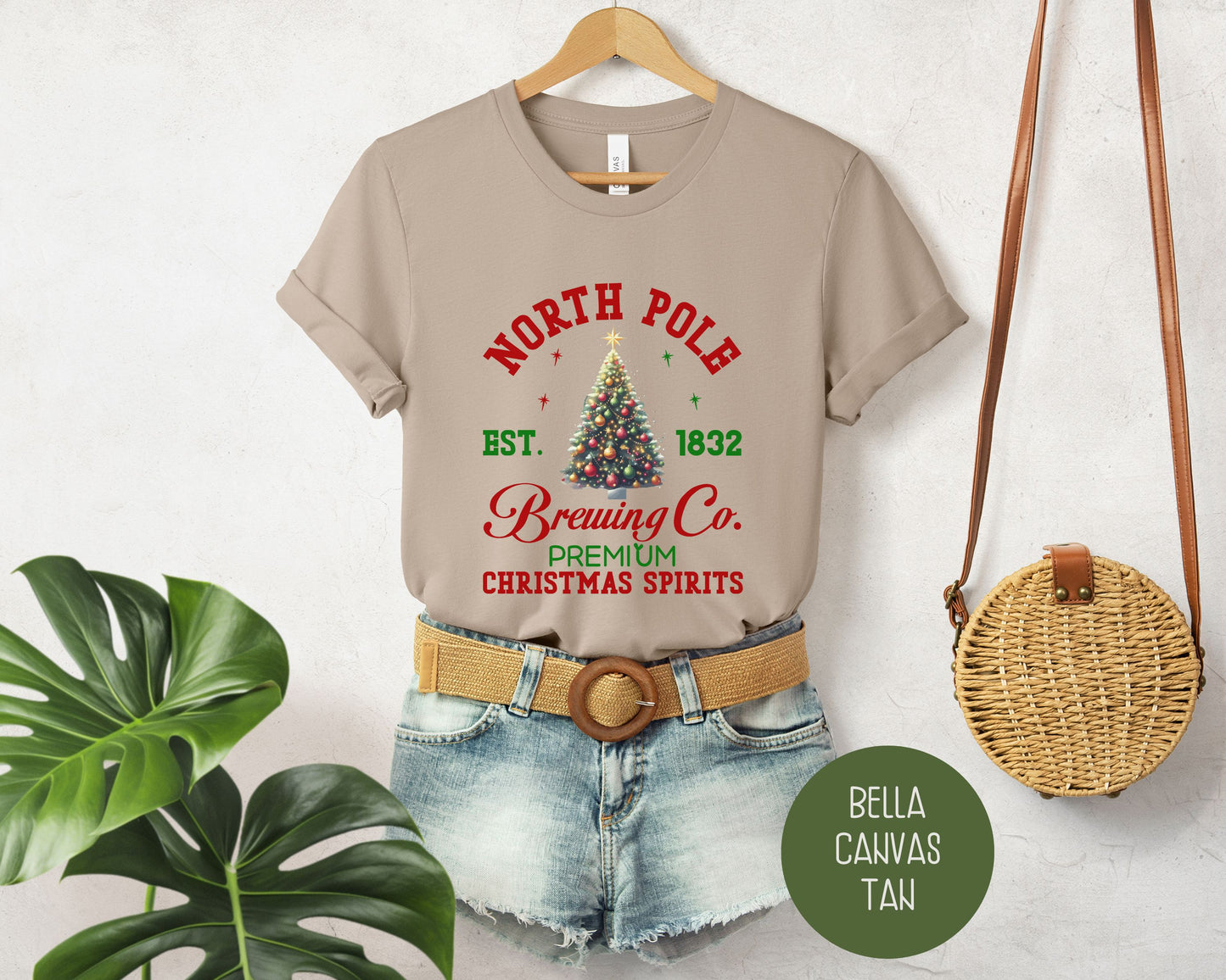 North Pole Brewing Co Christmas Holiday Shirt