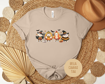 Chickens in Halloween Costumes Shirt