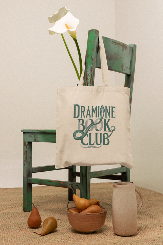 Fanfiction Book Themed Gift for the Book Lover, Canvas Tote Bag Dramione Fanfiction Gift for Manacled Book Lover, Trendy Bookish Merch