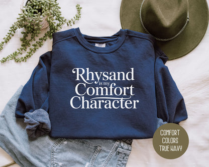 Rhysand is My Comfort Character Comfort Colors Sweatshirt