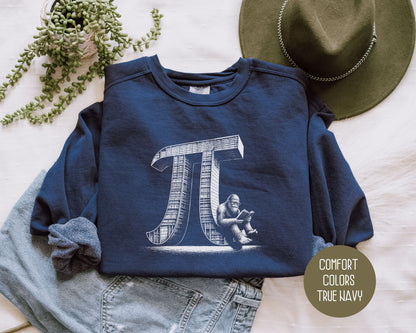 Pi Day Bigfoot Sweatshirt Sweatshirt  CreativeSpecialTs