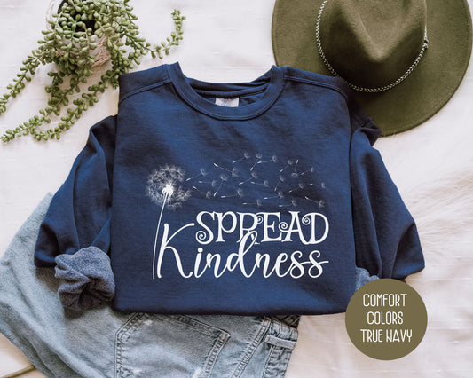 Spread Kindness Comfort Colors Sweatshirt