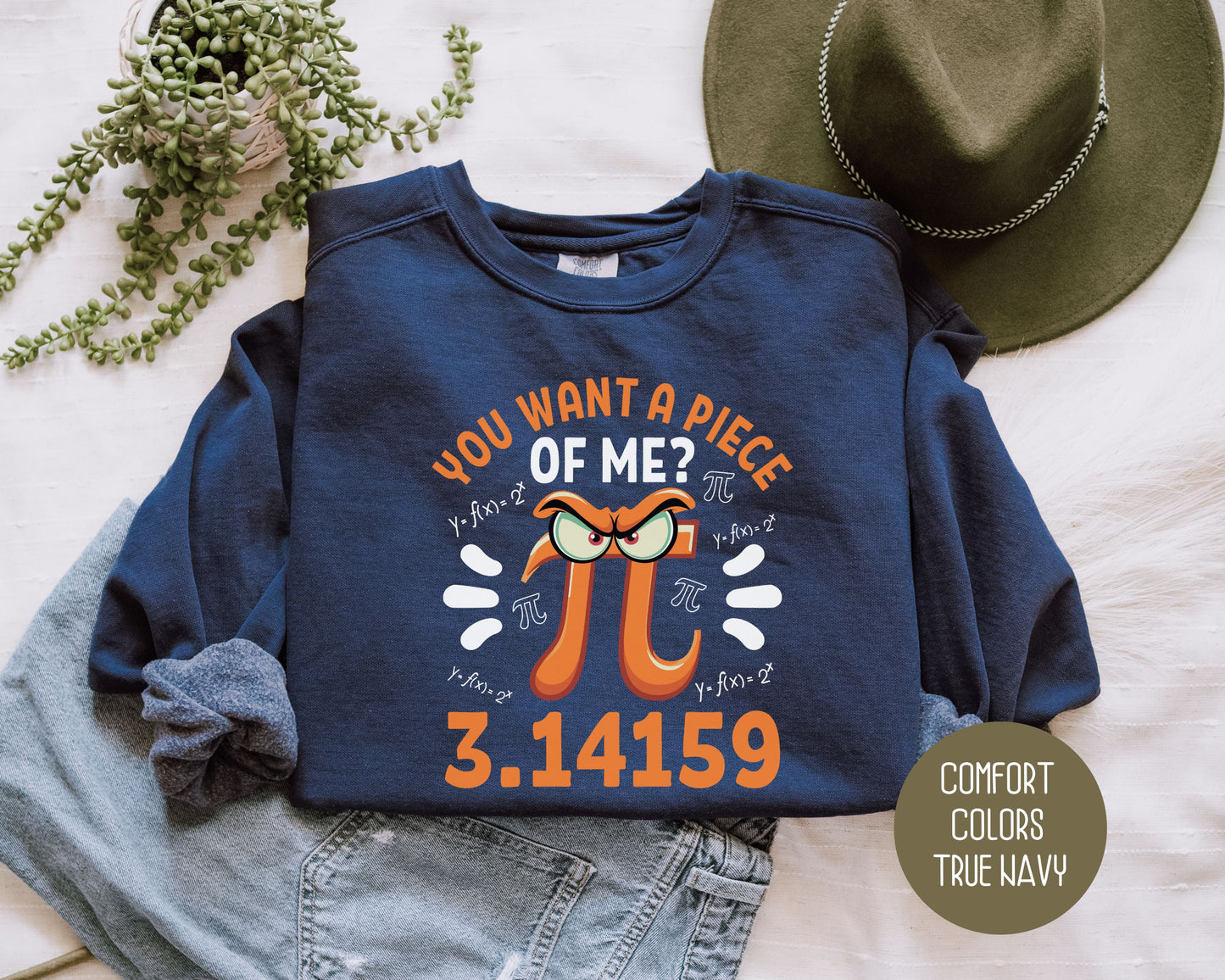 Funny Pi Day Sweatshirt Sweatshirt  CreativeSpecialTs